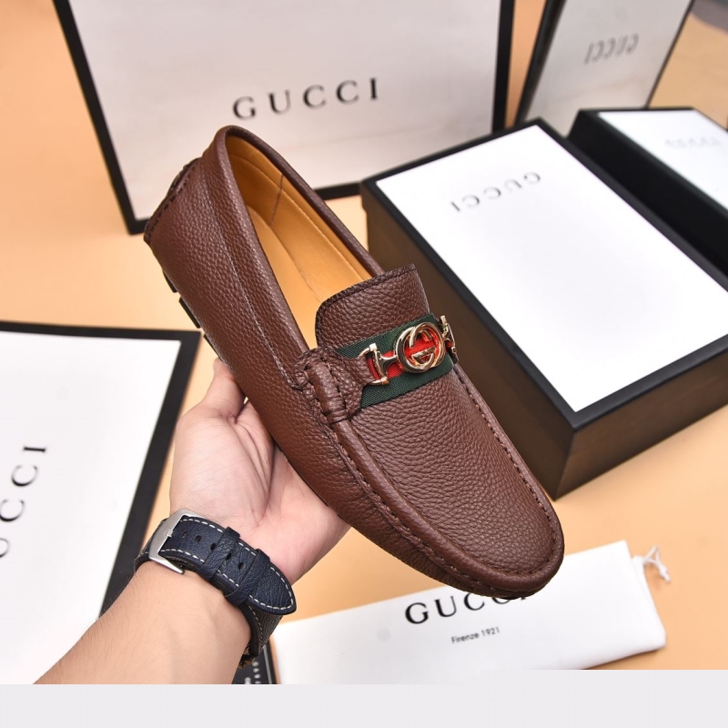 G*u*i leather shoes